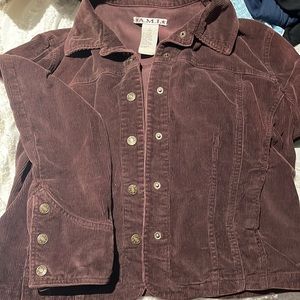 Brown cotton jacket vintage from my hippie grandmother